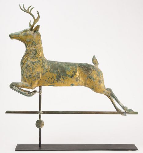 Leaping Stag Weathervane