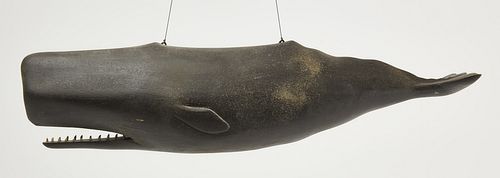 Clark Vorhees Carved Whale