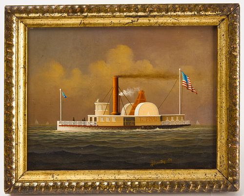Portrait of T. Pope Steamship