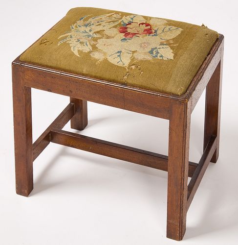 Connecticut Chippendale Footstool