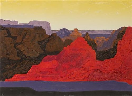 Clare Romano, (20th century), Red Canyon