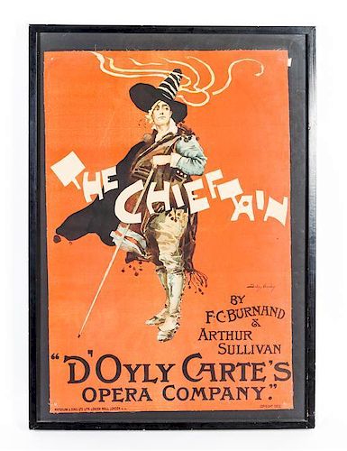 A Vintage Poster 29 1/8 x 19 1/4 inches.