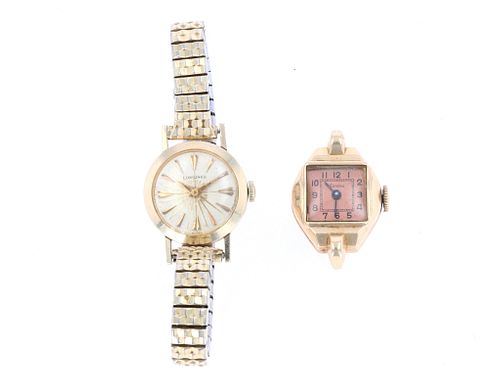 14k-10k Gold Longines & Landau Watch Collecition