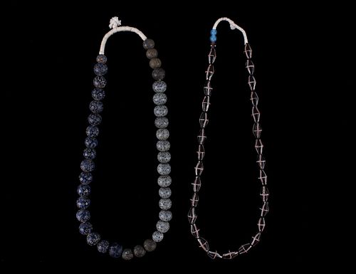 Venetian Millefiori & French Cross Trade Beads
