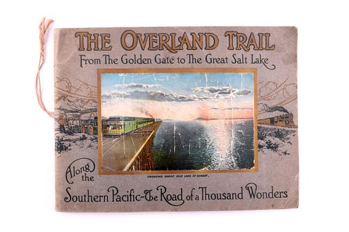 The Overland Trail: Railroad Photo Book c1943