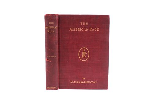 1901 The American Race by Daniel G. Brinton