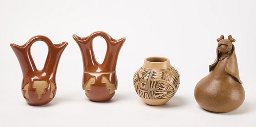 Lot of Contemporary Native Pottery