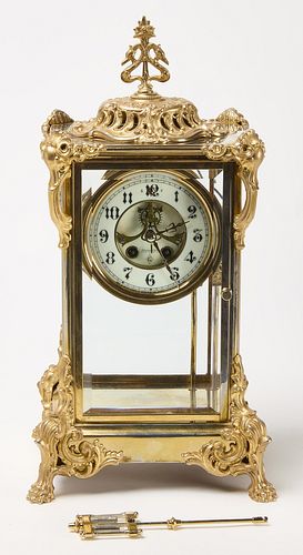 Gilbert Brass Mounted Clock