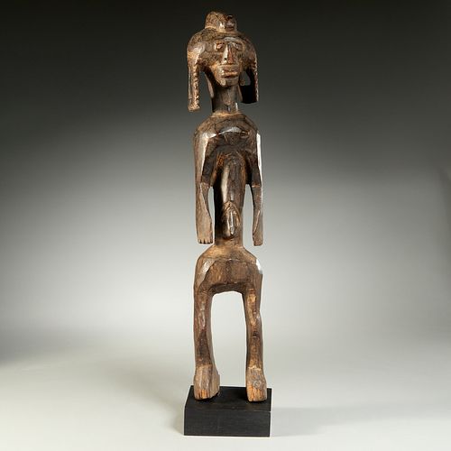 Mumuye Peoples, female figure, ex-museum