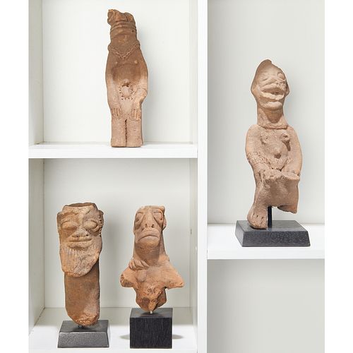 Koma-Bulsa Culture, (4) clay figures