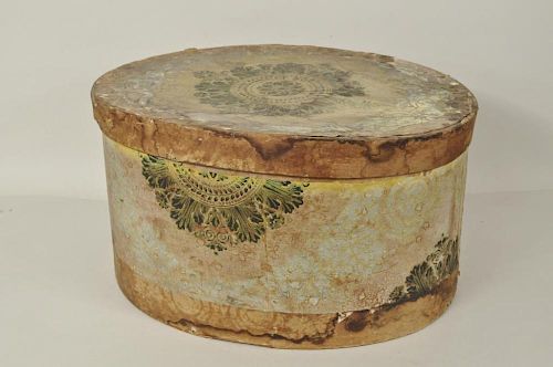 Early Wallpaper Hatbox