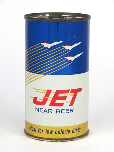 1961 Jet Near Beer 12oz Flat Top Can 86-35