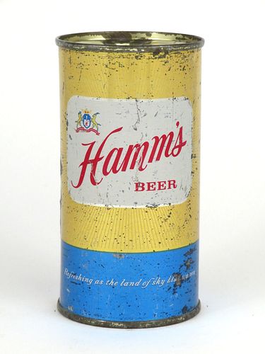 1956 Hamm's Beer 11oz Flat Top Can 79-05