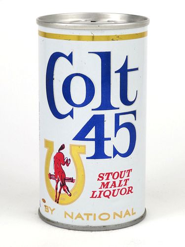 1968 Colt 45 Stout Malt Liquor (NB-310-A) 12oz Tab Top Can T55-40