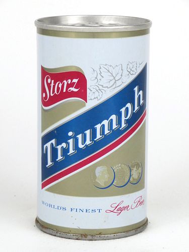 1966 Storz Triumph Beer 12oz Tab Top Can T128-14.2