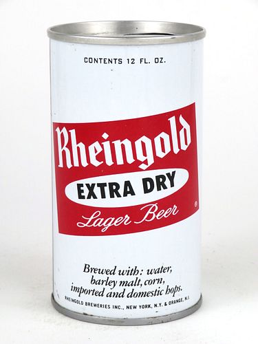 1974 Rheingold Lager Beer 12oz Tab Top Can T115-09