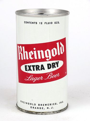 1967 Rheingold Lager Beer 12oz Tab Top Can T116-02