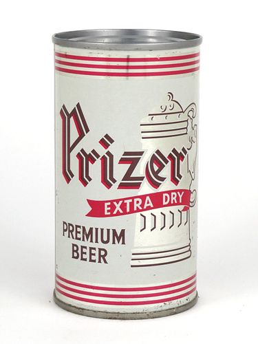 1968 Prizer Premium Beer 12oz Flat Top Can 117-12
