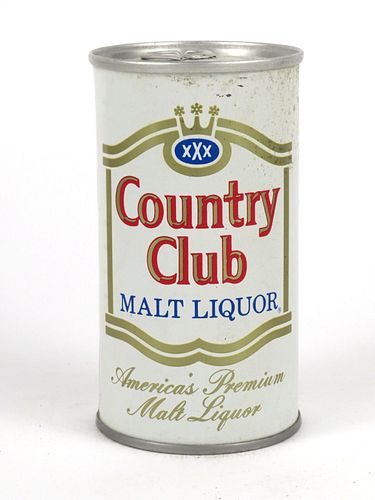 1976 Country Club Malt Liquor 12oz Tab Top Can T57-30v