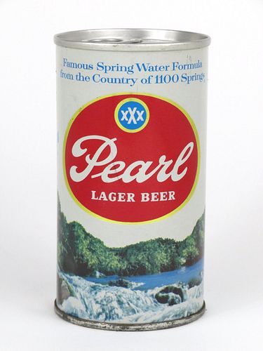 1966 Pearl Beer 12oz Tab Top Can T107-18