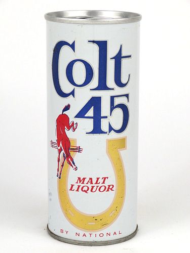 1968 Colt 45 Malt Liquor (NB-904) 16oz  One Pint Tab Top Can T147-32