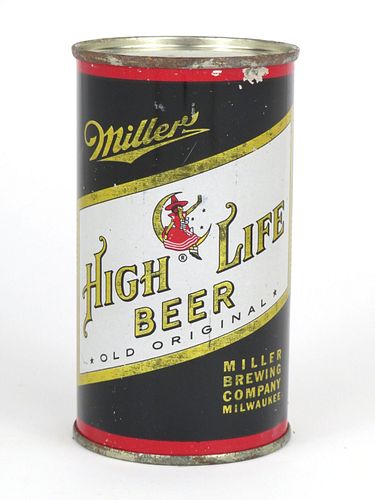1953 Miller High Life Beer 12oz Flat Top Can 99-35