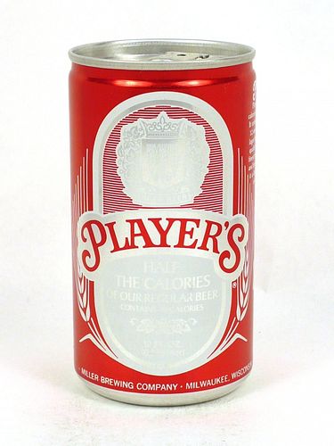 1977 Player's Lager Beer (Test) 12oz Tab Top Can T239-18V