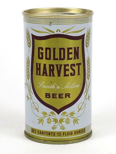1969 Golden Harvest Beer 12oz Tab Top Can T70-17