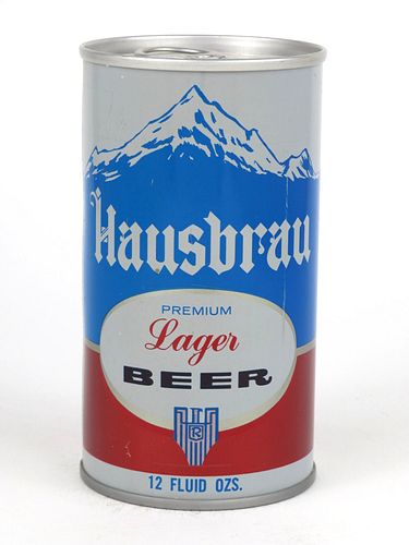 1967 Hausbrau Lager Beer 12oz Tab Top Can T74-22