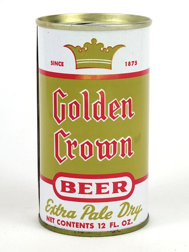 1969 Golden Crown 12oz Tab Top Can T70-04.1