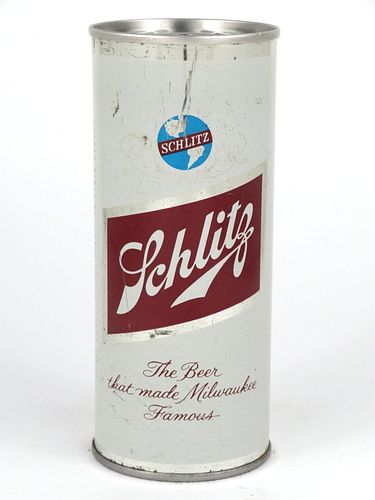 1954 Schlitz Beer (Kansas City) 16oz  One Pint Tab Top Can T165-07