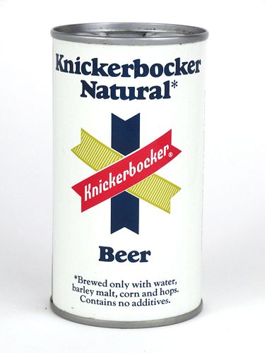 1969 Knickerbocker Natural Beer 12oz Flat Top Can 126-23