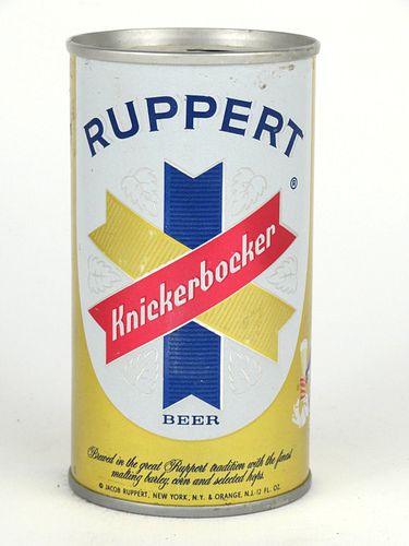 1970 Ruppert Knickerbocker Beer 12oz Tab Top Can T116-37