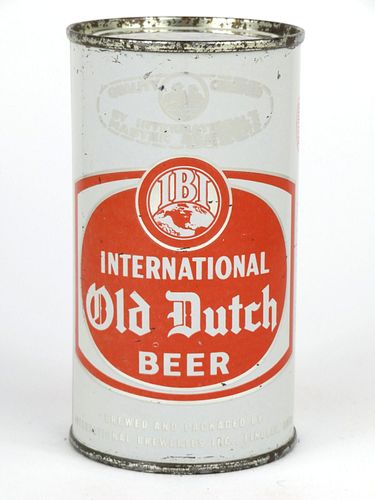 1960 International Old Dutch Beer 12oz Flat Top Can 85-30