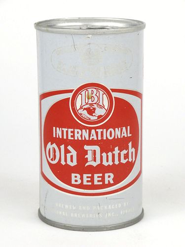 1963 International Old Dutch Beer 12oz Tab Top Can T78-27