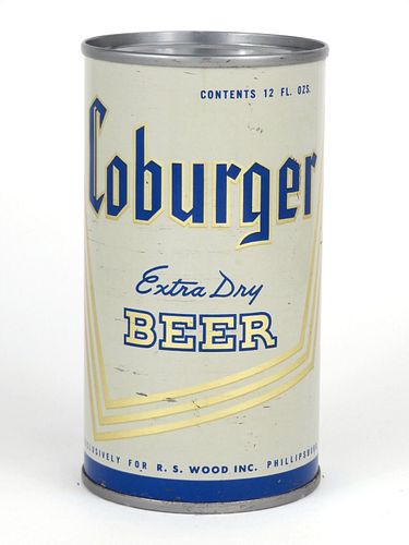 1968 Coburger Beer 12oz Flat Top Can 49-39