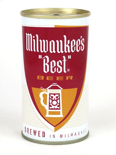 1964 Milwaukee's "Best" Beer 12oz Tab Top Can T94-35