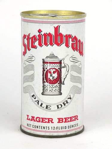 1971 Steinbrau Lager Beer (wide seam) 12oz Tab Top Can T126-33.2