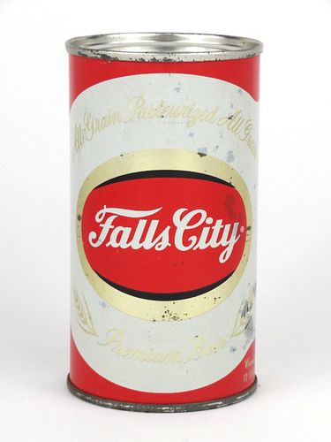 1960 Falls City Premium Beer 12oz Flat Top Can 61-31