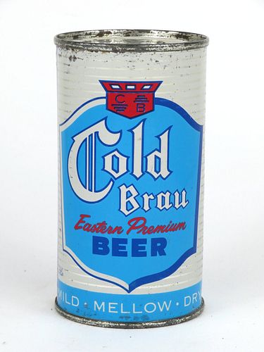 1958 Cold Brau Beer 12oz Flat Top Can 50-04