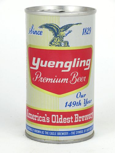 1978 Yuengling's Premium Beer 12oz Tab Top Can T136-03
