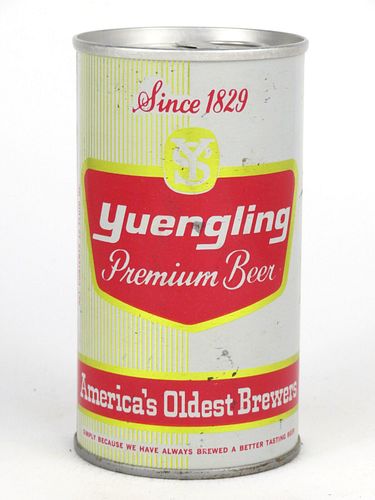 1968 Yuengling Premium Beer 12oz Tab Top Can T135-40