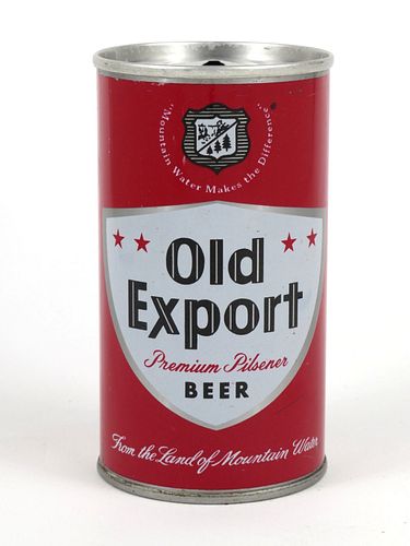 1967 Old Export Premium Pilsener Beer 12oz Tab Top Can T100-19