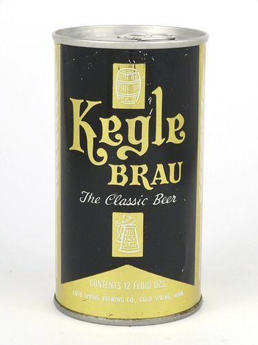 1976 Kegle Brau Beer 12oz Tab Top Can T84-30