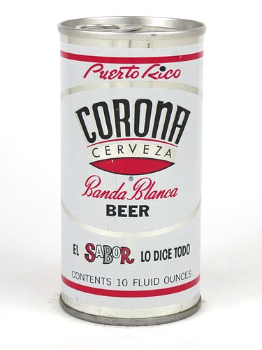 1970 Corona Beer 10oz Tab Top Can No Ref.