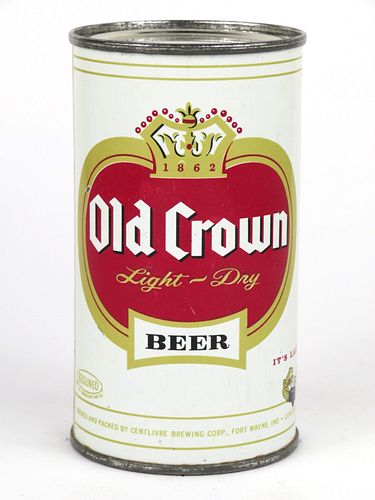 1954 Old Crown Beer 12oz Flat Top Can 105-18