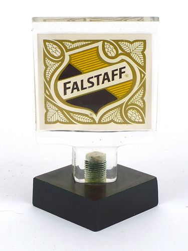 1969 Falstaff Beer  Acrylic Tap Handle
