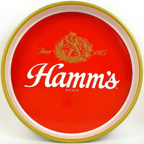 1973 Hamm's Beer 13 inch tray Serving Tray