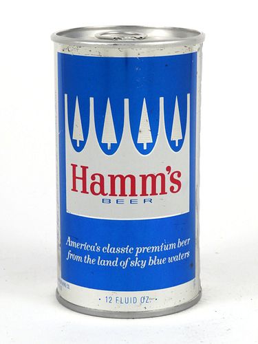 1968 Hamm's Beer  12oz Tab Top Can T73-01