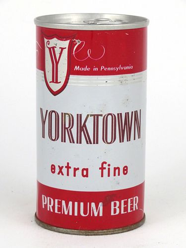 1970 Yorktown Beer  12oz Tab Top Can T135-33